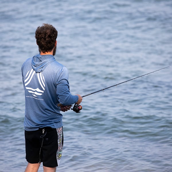 Shop our new WHOI hooded sun shirts