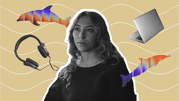 One researcher, 15,000 whistle