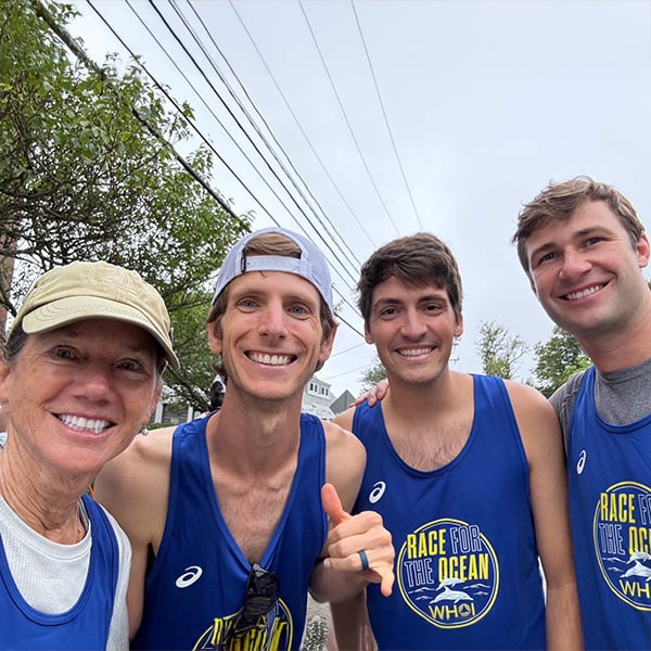 Support Team WHOI at the Falmouth Road Race