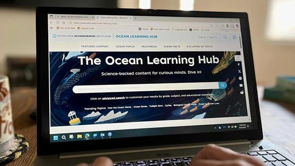 WHOI launches the ocean learning hub