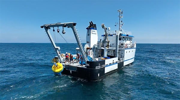 WHOI partners with global transport leader&nbsp;in support of science