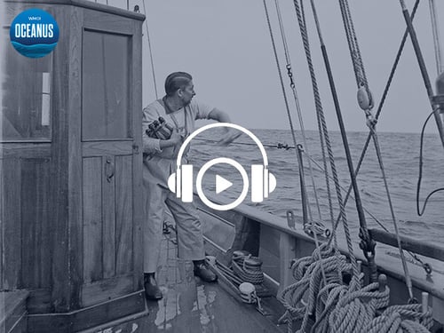 Listen to the Oceanus Podcast: The long journey of bottle No.71645