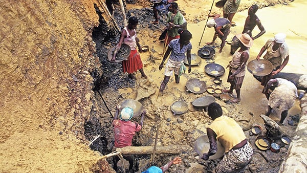 Gold mining's toxic legacy