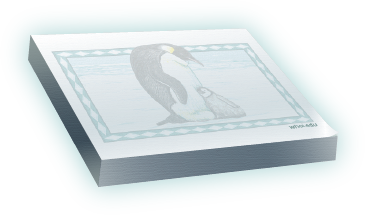 Post it notes designed by WHOI Creative